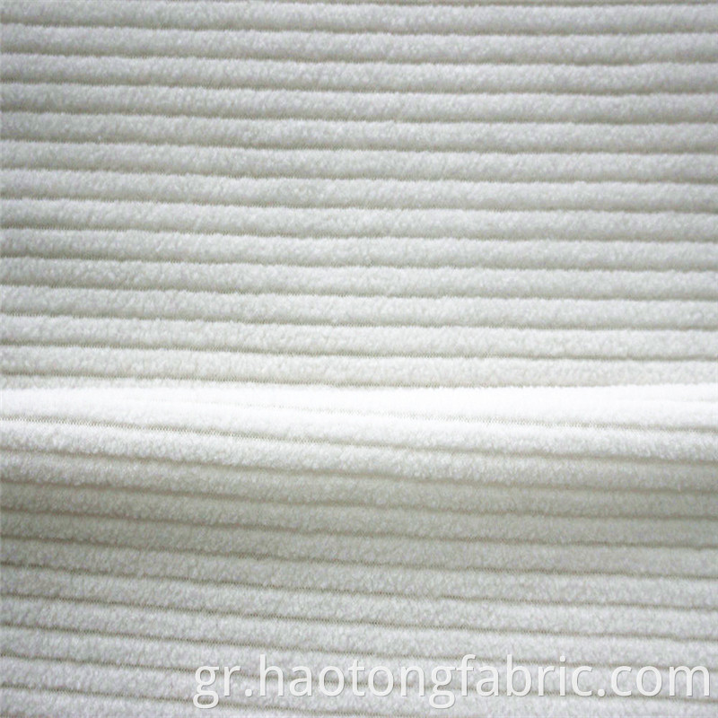 Dyed Poly Brushed Knit Fabric